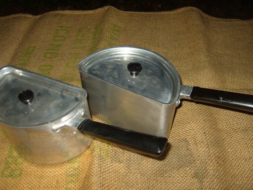 Vintage aluminium two section - vintage,