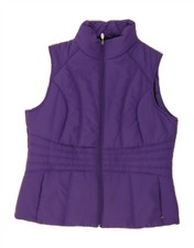 PACO Womens Padded Gilet UK 18 XL Purple Polyester DP69