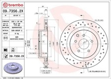 Brembo Rear Brake Perforated