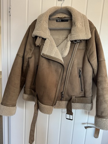 Zara women faux - faux, suede