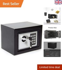 6.6L Digital Safe with Combination Lock & 2 Backup Keys - Protection Guaranteed