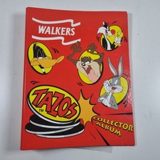 TAZOS Looney Tunes Pogs Folder