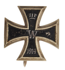 German WW1 Iron cross 1st class ,private purchase version