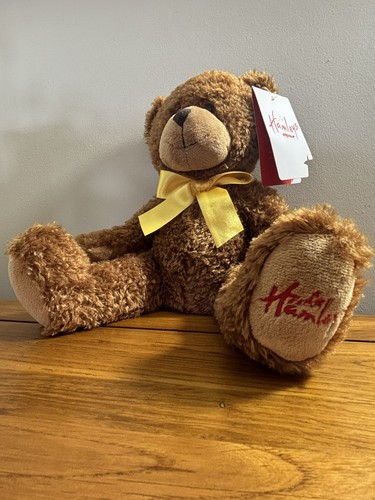Hamleys brown soft plush teddy - brown,
