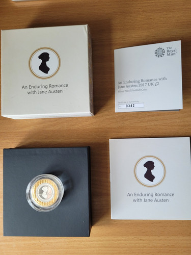 2017 royal mint jane austen - -,