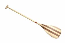 Wooden Canoe Canadian Paddle Bongossi Mahogany Spruce 150cm 59inch SOP Tahiti