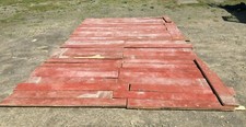 Antique VTG Red 135 sq. ft