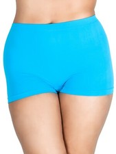 Womens Ladies Plain Boxer