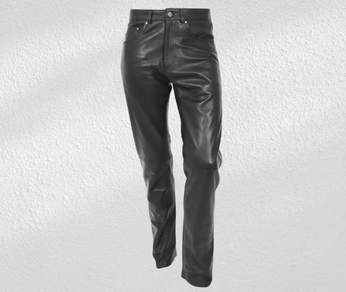 New men black - men’s, lambskin