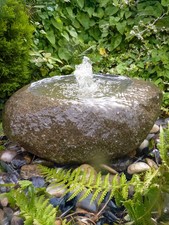 Babbling Natural Boulder