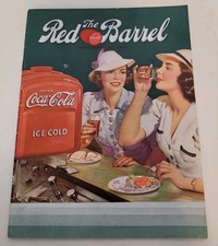 Vintage Rare Coca-Cola, The Red Barrel Magazine September 15, 1939 Two Girls