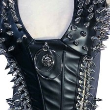 Goth Tops Gothic Tank Spiked