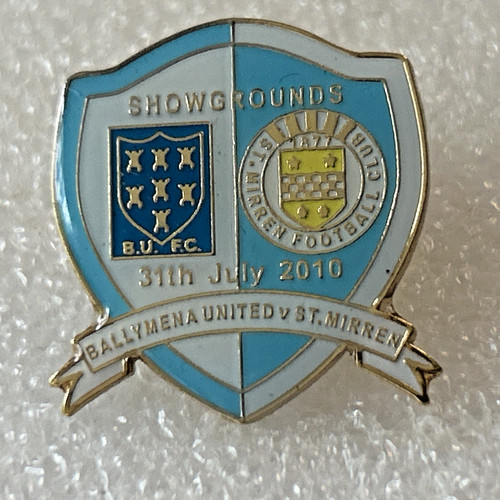 Football supporters enamel - football,