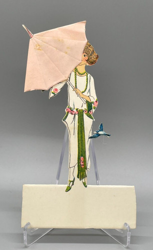 Unused antique place card - unused,