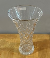 Thomas Webb Cut Glass Crystal Vase