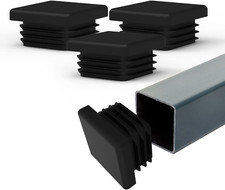 10-Pack 2.5" Square Plastic