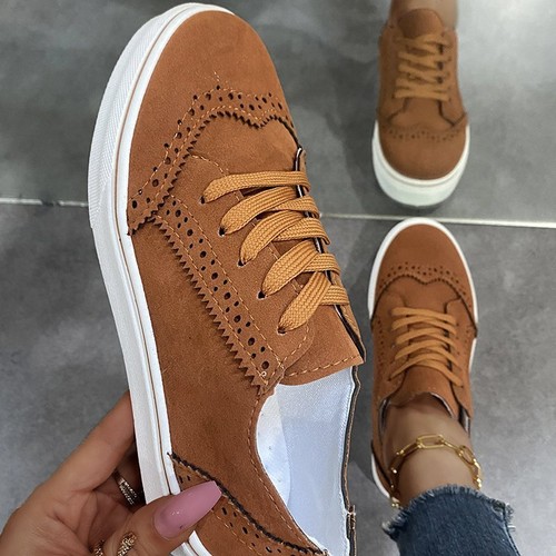 Womens brogues ladies lace - , up
