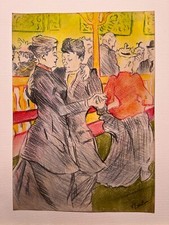 Toulouse Lautrec (Handmade)