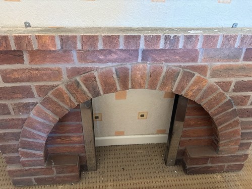 Brick fire surround - brick,