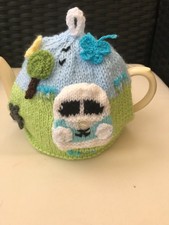 Hand knitted campervan cosy - hand,