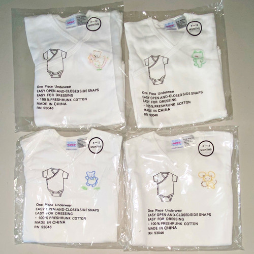 Happy twin white cotton - white, knit