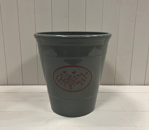 Grey love heart - grey,