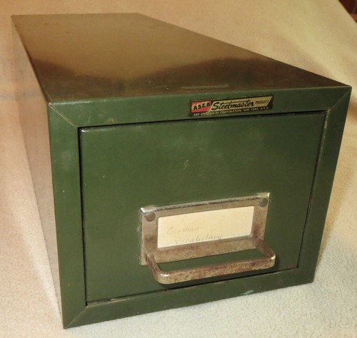 Vintage asco steelmaster card - vintage,