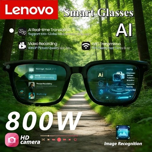 Lenovo smart glasses 8mp - ai,