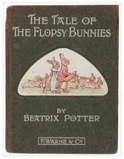 THE TALE OF THE FLOPSY BUNNIES 1909 1ST EDITION BEATRIX POTTER