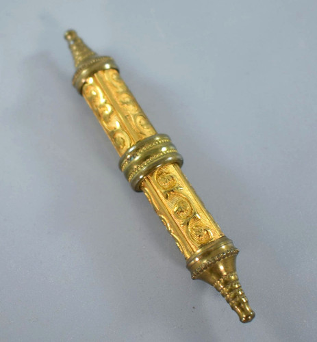 Antique brass gilt metal - gilt,