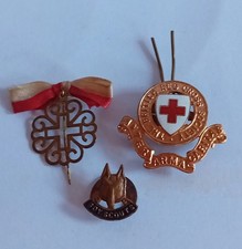 3 X Vintage Badges Boy Scouts