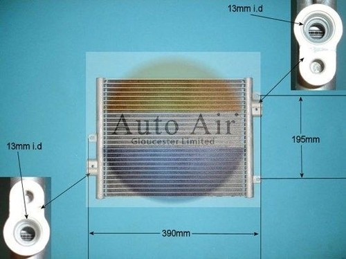 Air conditioning condenser - air,