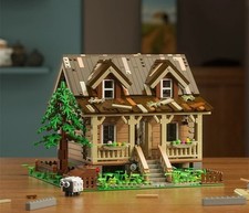 Wooden Cabin Lighting House