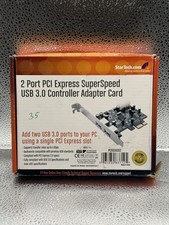 2-Port PCI Express SuperSpeed USB 3.0 Controller Adapter Card – In Box