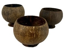 Coconut Shell Footed Bowl/ Cup