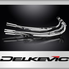 Kawasaki H2 H2A H2B H2C 1972-1975 Complete Delkevic Chrome Exhaust System