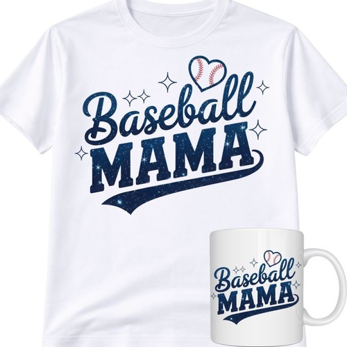 Baseball mama graphic shirt - graphic, t-shirt