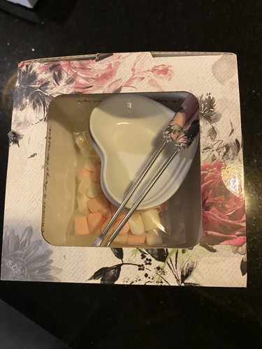 Next ceramic fondue set white - next,
