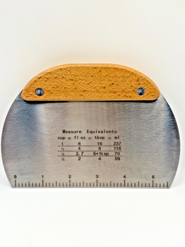 Stainless steel dough - stainless, scraper