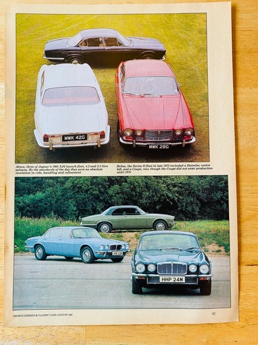 Jaguar xj6 coupe and - xj6,
