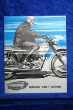 Triumph Tiger Daytona T100 500cc 1967 Brochure (M1114) Reprint Archive Publisher