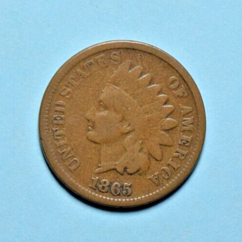 1865 indian head - cent, ~