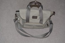 Mamas and Papas GREIGE Grey Baby Nappy Changing Rucksack Backpack + Bowler Bag
