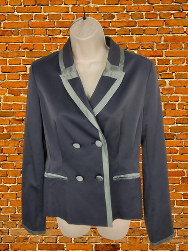Ronit zilkha navy blazer size - ronit,