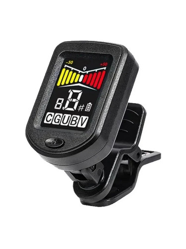 Rechargeable clip tuner - clip-on,