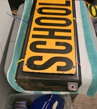 School Bus Sign Made To Cover