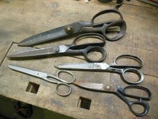 Vintage scissors lot tailer