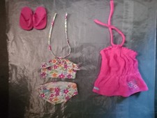 American Girl Floral Swim outfit, used, retired
