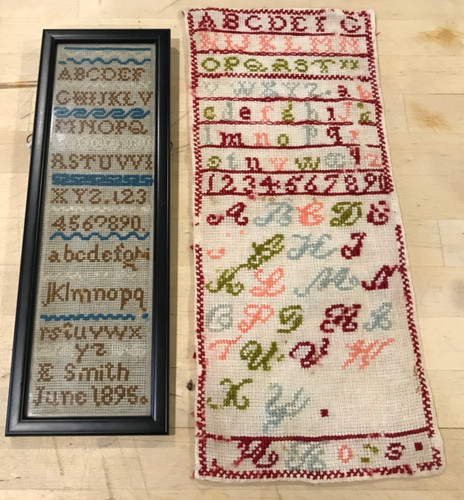 Antique sampler 2 - antique, x