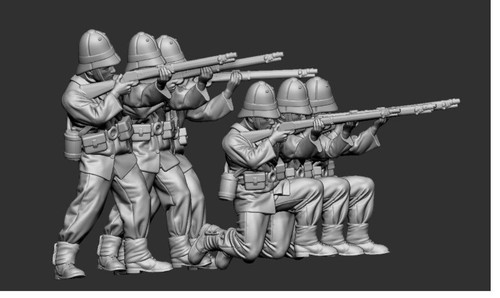 28mm zulu british soldiers - 28mm,